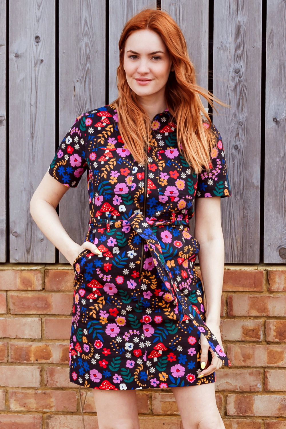 Tasha Mini Dress - Multi, Toadstool Floral
